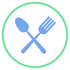 Icon of a spoon and fork.